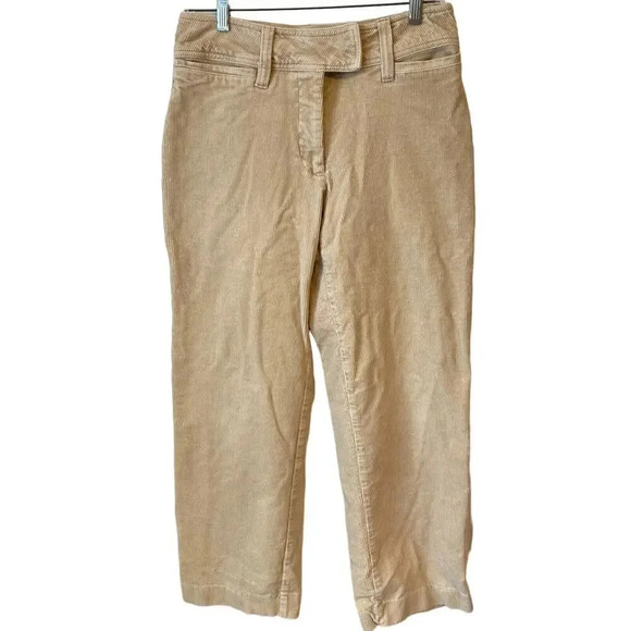 Real Comfort By Chadwick’s Corduroy Straight Leg Pants Women’s Size 8P Pockets - Picture 1 of 6